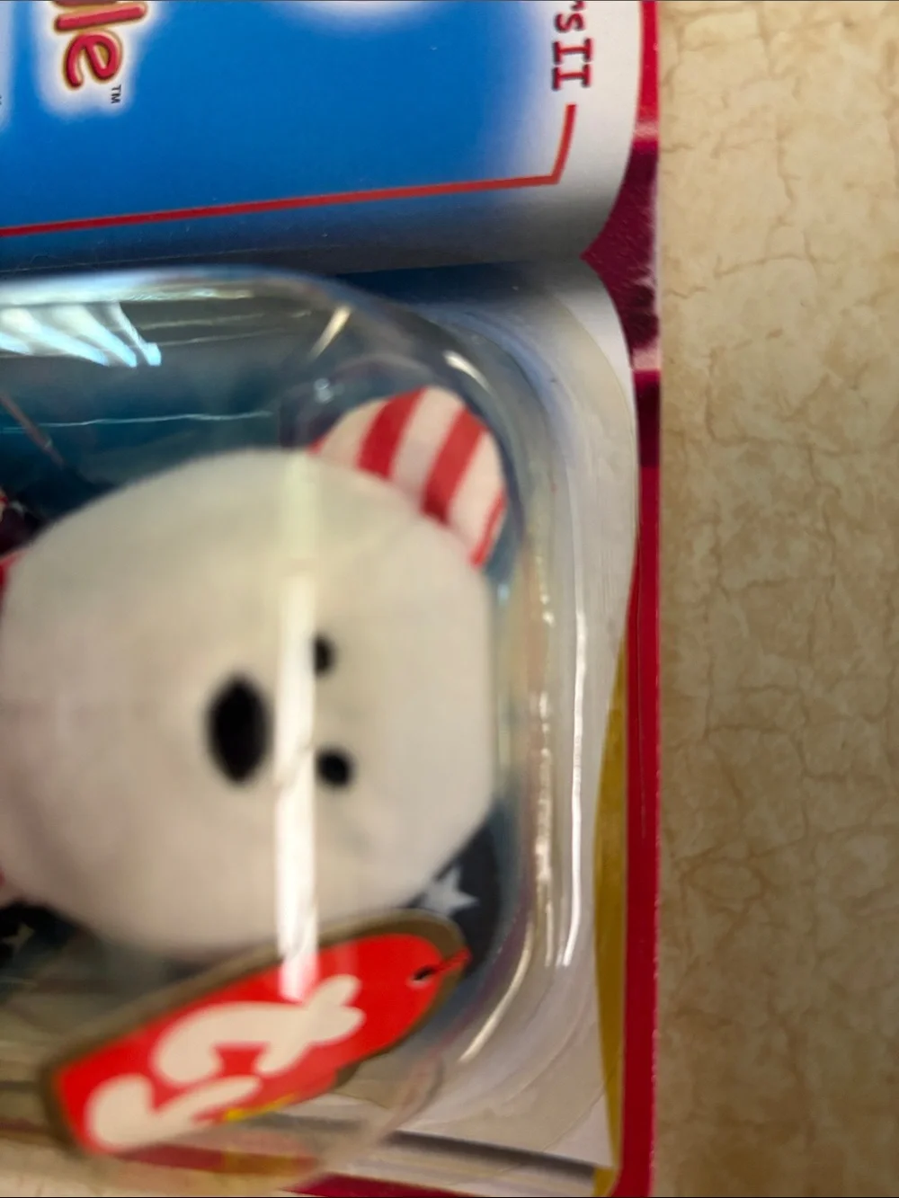 Ty Spangle Patriotic Bear Plush - Red, White, Blue